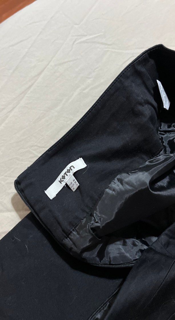 Siyah Midi Kalem Etek - Görsel 3