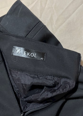 Siyah Midi Kalem Etek - Görsel 2