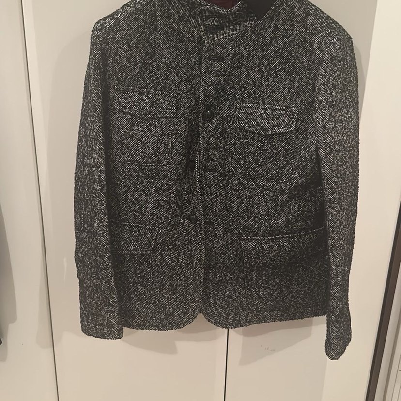 DAMAT TWEEN Gri Yün Düğmeli Erkek Ceket - Görsel 4