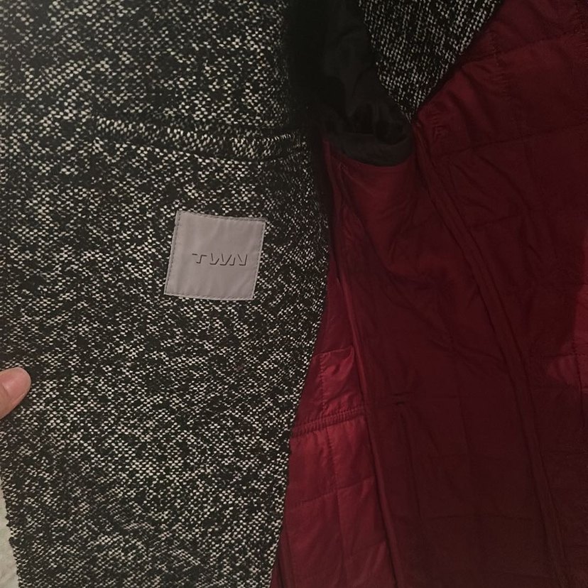 DAMAT TWEEN Gri Yün Düğmeli Erkek Ceket - Görsel 3