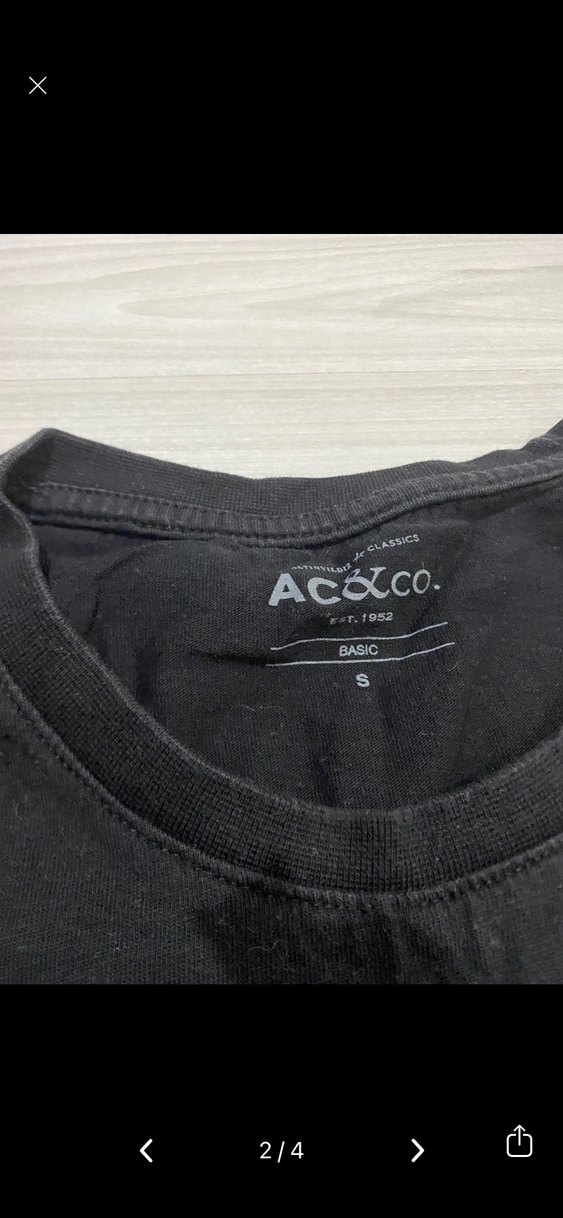 Erkek Siyah Basic Oversize Tişört - Görsel 2