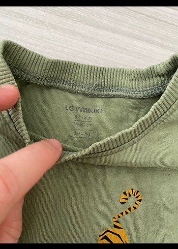 Nakışlı, uzun kollu, bol kesim çocuk tişörtü - Görsel 2