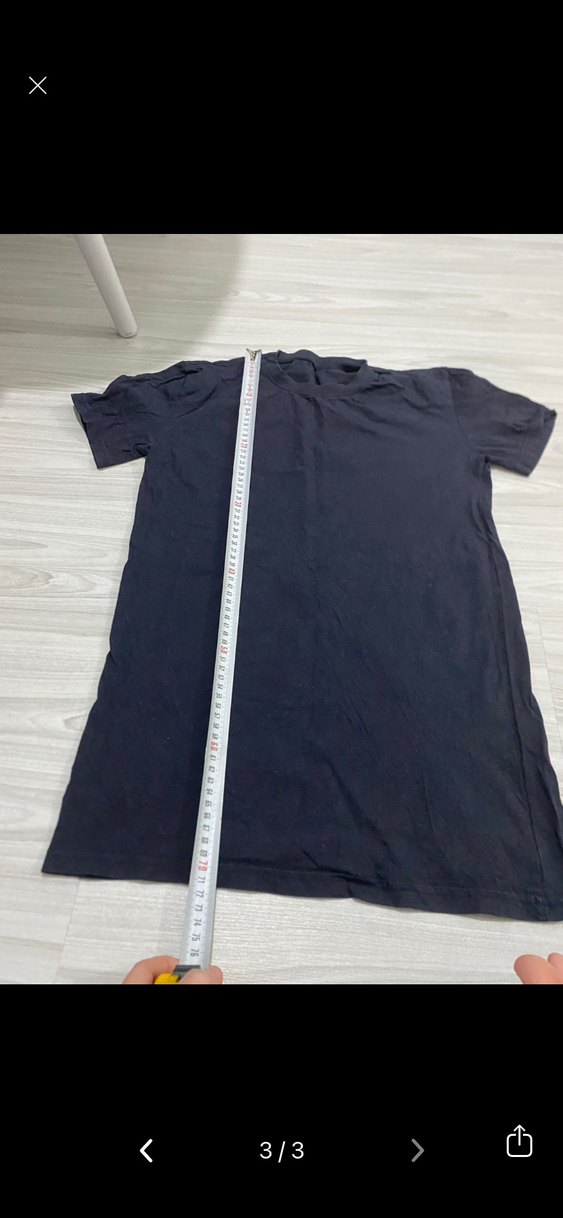 Lacivert Keten Erkek Tişört - Görsel 3