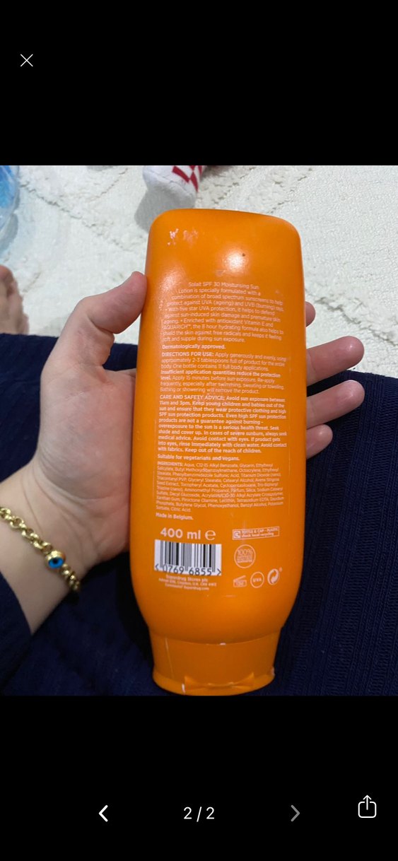 Solait SPF 30 Nemlendirici Güneş Losyonu - Görsel 2