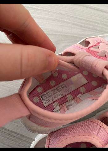 Pembe Leopar Desenli Kız Çocuk Sandalet - Görsel 4