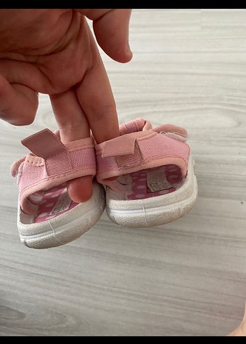 Pembe Leopar Desenli Kız Çocuk Sandalet - Görsel 5