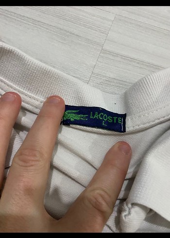 Erkek Beyaz Kısa Kollu Polo Tişört - Görsel 3