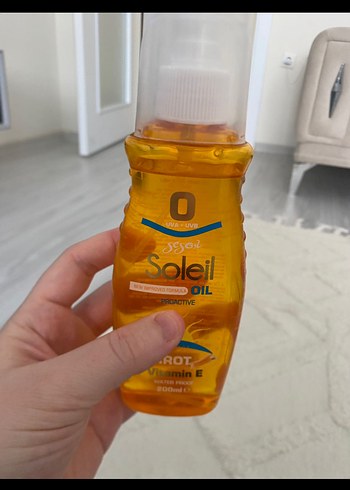 Seseal Soleil Havuç Özlü Güneş Yağı 200 ml - Görsel 3