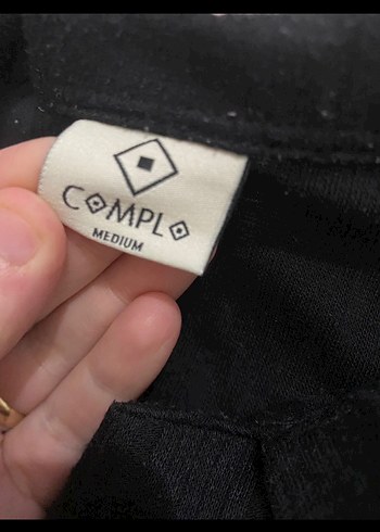 Siyah Kısa Kollu Keten  Gömlek - Görsel 2