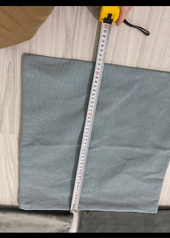 Bohem Gri Düz Dekoratif Minder Kılıfı - Görsel 6