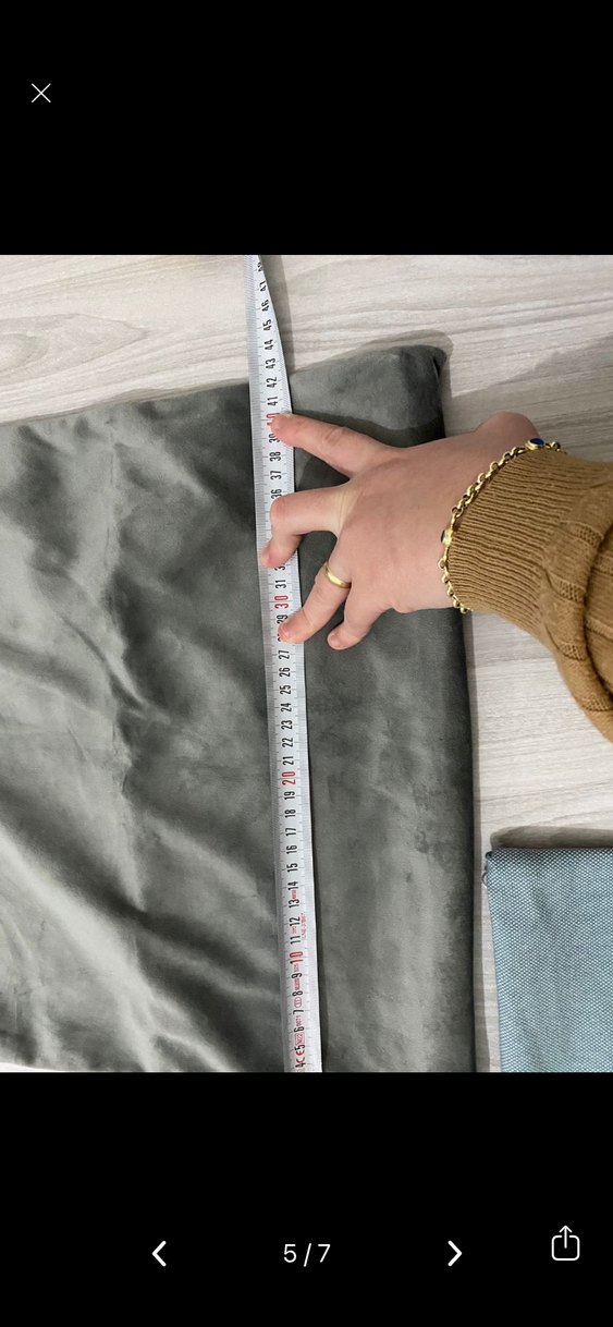 Bohem Gri Düz Dekoratif Minder Kılıfı - Görsel 5