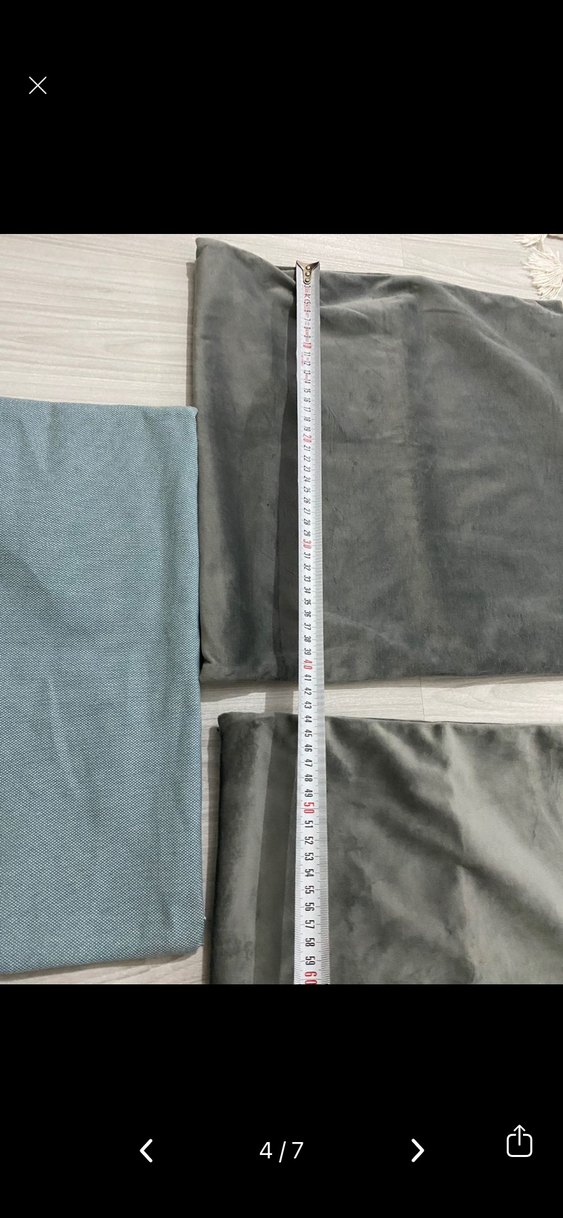 Bohem Gri Düz Dekoratif Minder Kılıfı - Görsel 4