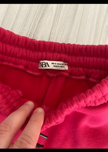 Kırmızı Kadın Rahat Kesim Eşofman Altı - Görsel 2