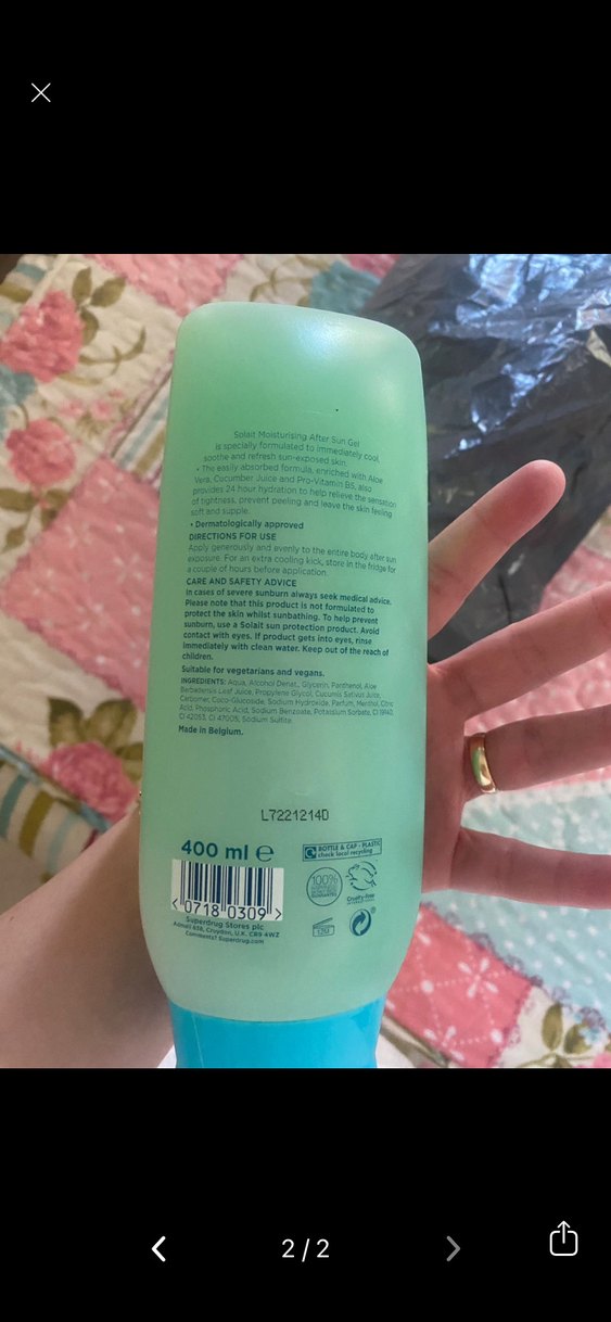 Solait Nemlendirici Güneş Sonrası Jel - Görsel 2