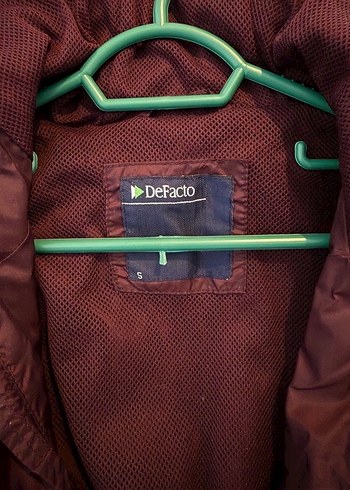 Bordo Kapüşonlu Fermuarlı Erkek Kadın Ceket Yağmurluk Mont - Görsel 5