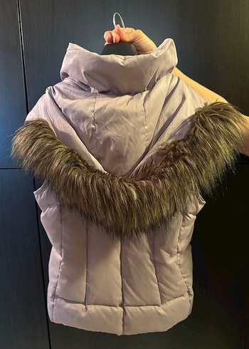 Nine West Lila Kürklü Kadın Yelek - Görsel 4