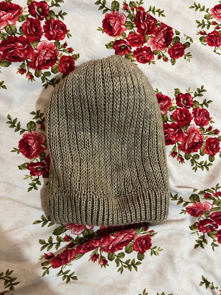 Gri Ponponlu Kadın Örgü Bere - Görsel 2