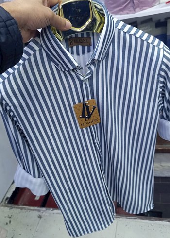 Pamuklu Erkek Çizgili Gömlek, Regular Fit - Görsel 4