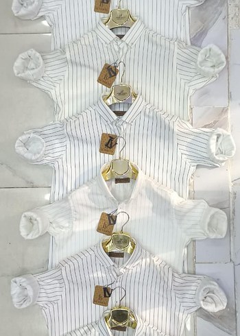 Pamuklu Erkek Çizgili Gömlek, Regular Fit - Görsel 5