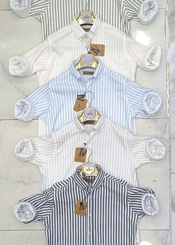 Pamuklu Erkek Çizgili Gömlek, Regular Fit - Görsel 3