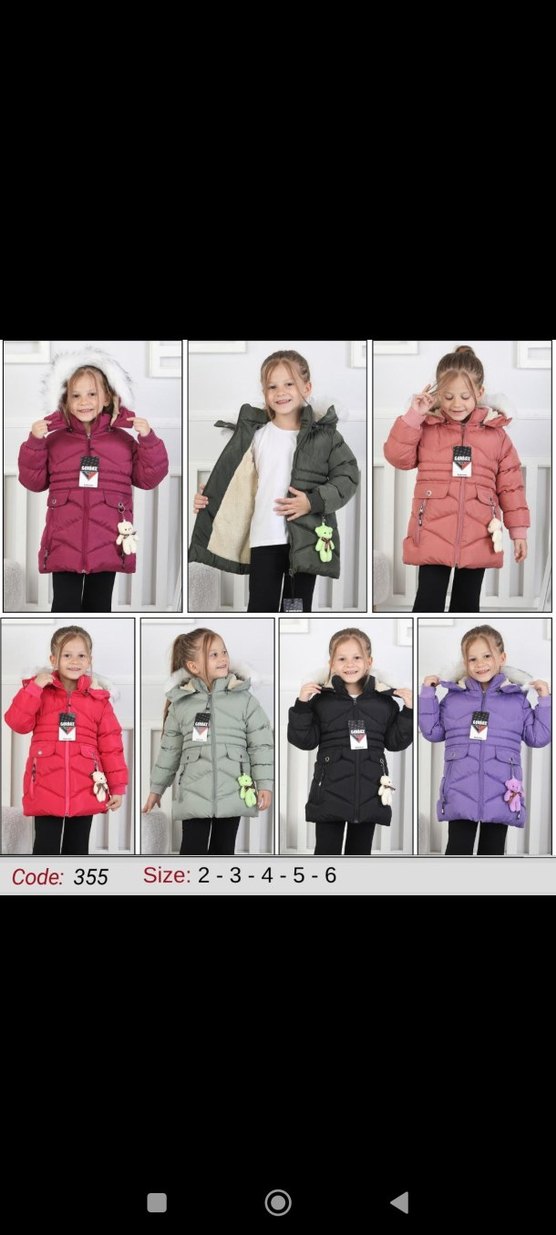 Kürklü kız Erkek Sokak Stili Mont - Görsel 4