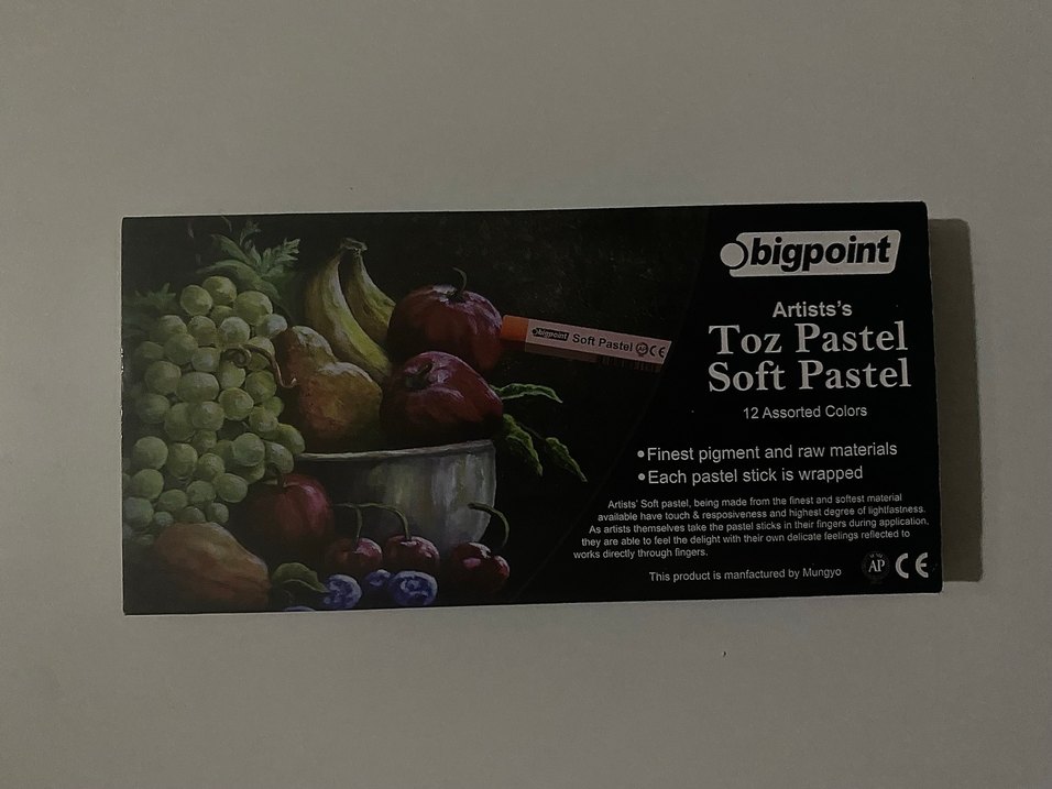 Bigpoint Toz Pastel 12 Renkli Yumuşak Pastel - Görsel 2