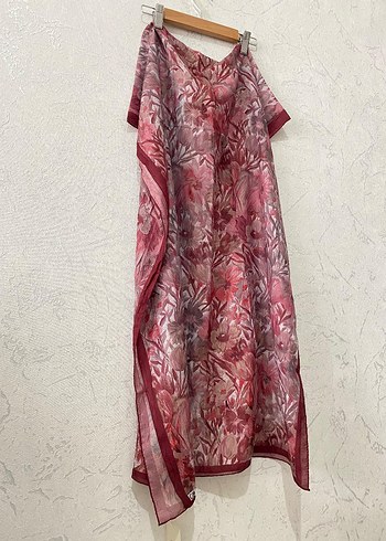 CS Camellia Scarf Soft Pamuk Paraside Şal - Görsel 4