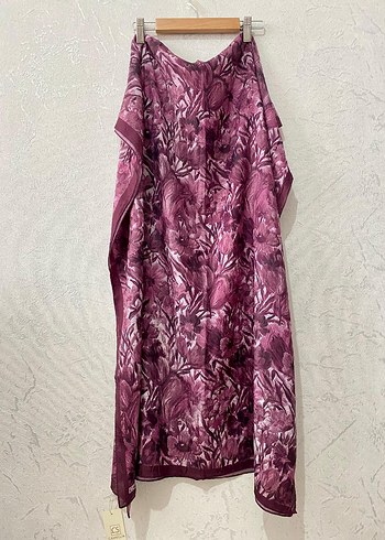 CS Camellia Scarf Soft Pamuk Paraside Şal - Görsel 6