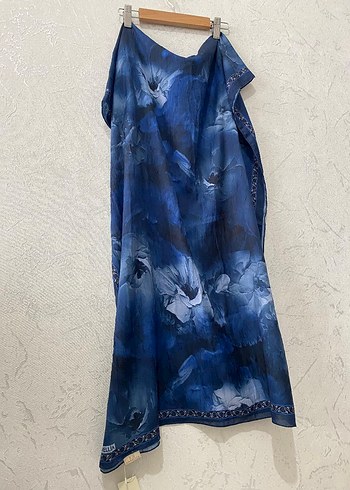 CS Camellia Scarf - Soft Pamuk Parsley Şal - Görsel 3