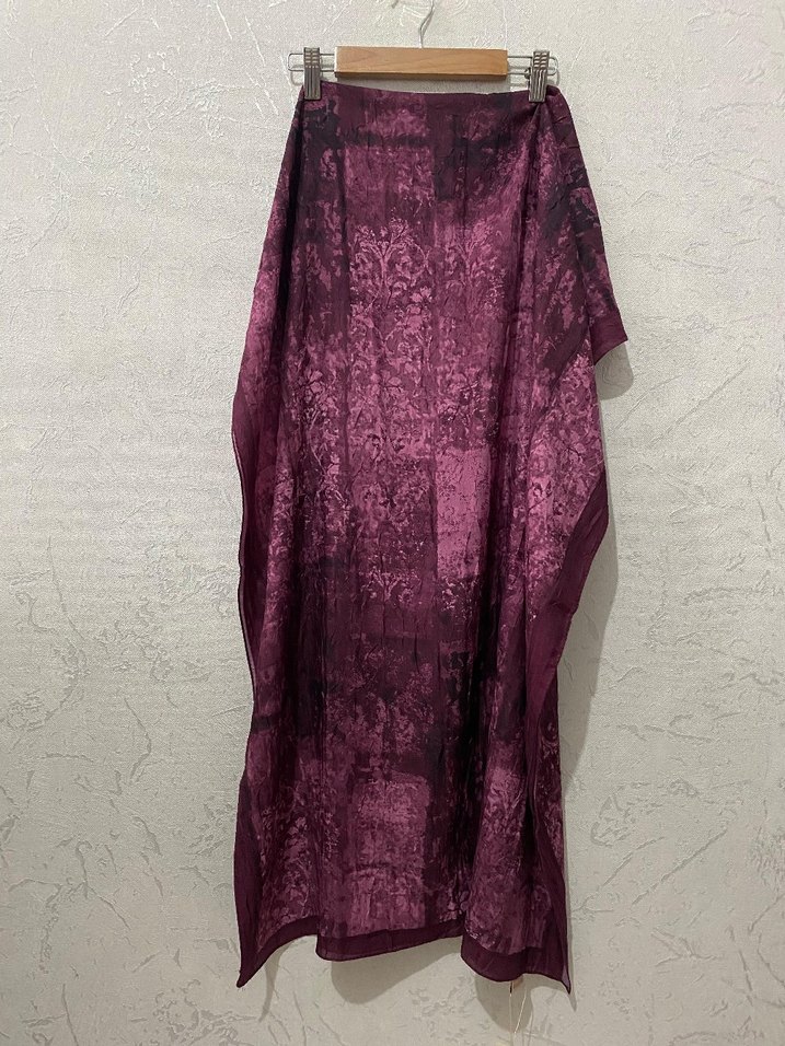 CS Camellia Scarf Soft Pamuk Kraş Mahzel Şal - Görsel 2