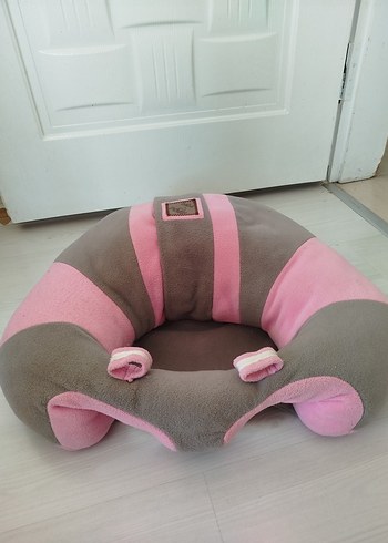 Pembe Gri Desenli destekli çocuk oturma koltuğu - Görsel 3