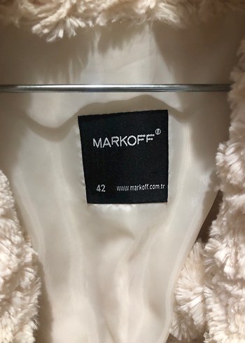 Kadın Bej Kürk Detaylı Midi Yelek - Görsel 5