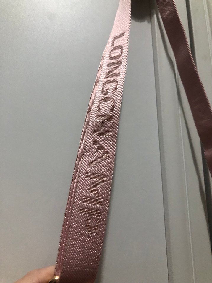 Longchamp-Pastel Pembe Kadın Çanta - Görsel 3