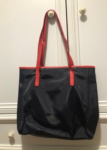 Polo Klasik Şıklıkta Kırmızı Tokalı Deri Çanta - Görsel 4