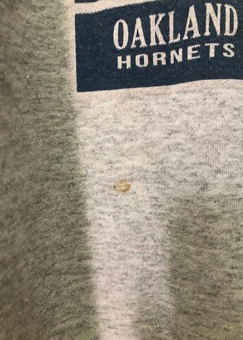 Gri Baskılı Kadın Sweatshirt - Görsel 2