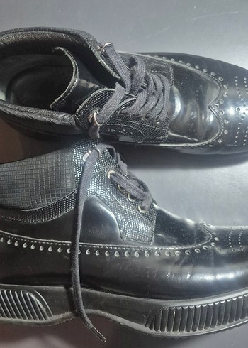 Orijinal Hotiç siyah bot - Görsel 2