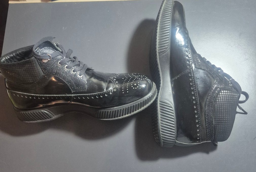 Orijinal Hotiç siyah bot - Görsel 3