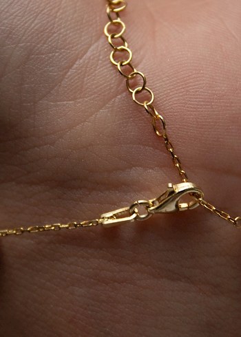 925 Ayar Gümüş Altın Kaplama 6 Ct Mavi Topaz Set - Görsel 6