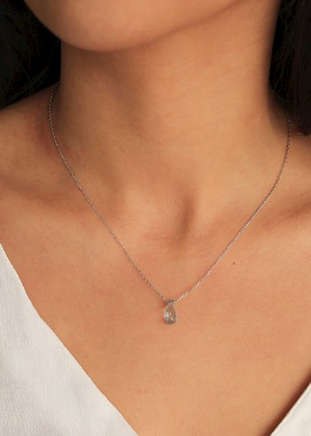 925 Ayar Gümüş Rodyum Kaplama 6 Ct Mavi Topaz Set - Görsel 2