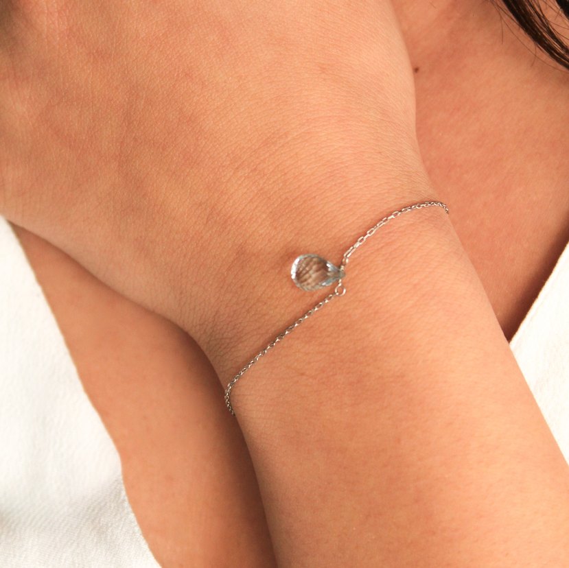 925 Ayar Gümüş Rodyum Kaplama 6 Ct Mavi Topaz Set - Görsel 3