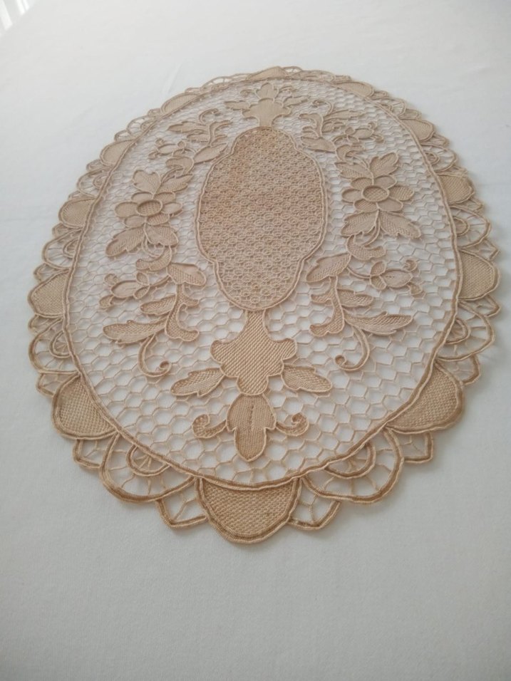 4 Parça El İşi Dantel Anglez Takım - Görsel 2