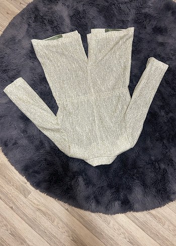 Bej Midi Kadın Keten Ceket - Görsel 4