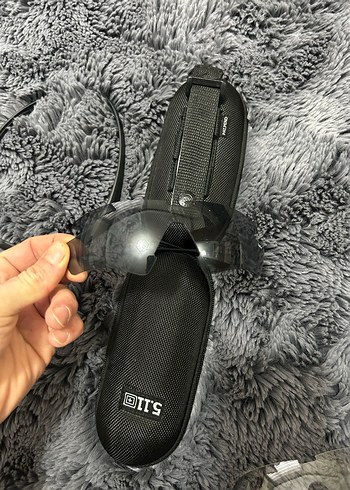 Gri Biker Tarzı Erkek Güneş Gözlüğü - Görsel 5