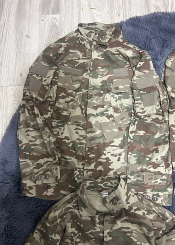 Erkek Kamuflaj Desenli Düğmeli gömlek - Görsel 6