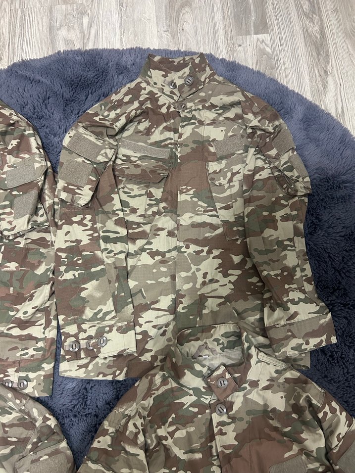 Erkek Kamuflaj Desenli Düğmeli gömlek - Görsel 5