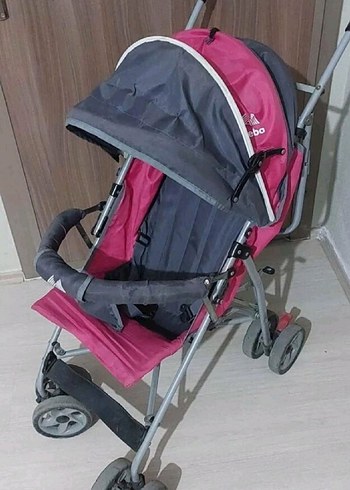 Pierre Cardin Pembe ve Gri Bebek Arabası