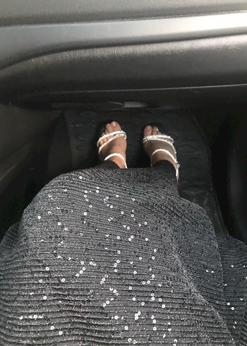 Uzun Siyah Gotik Drape Detaylı Kadın Abiye - Görsel 4