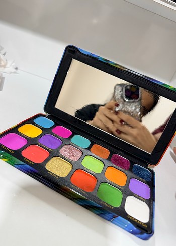 Canlı Renkli Göz Farı Paleti - Görsel 2