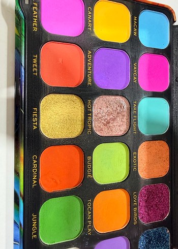 Canlı Renkli Göz Farı Paleti - Görsel 3