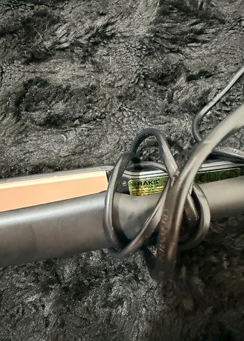 RAKS Siyah Saç Düzleştirici - Görsel 3